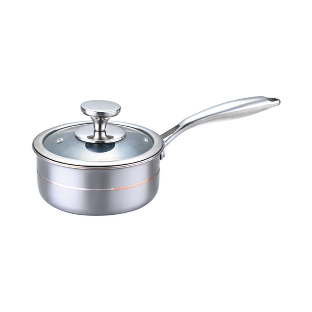 Copper milk pan